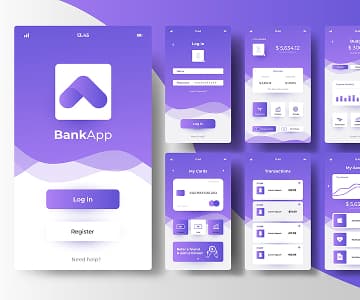 Photo banking app